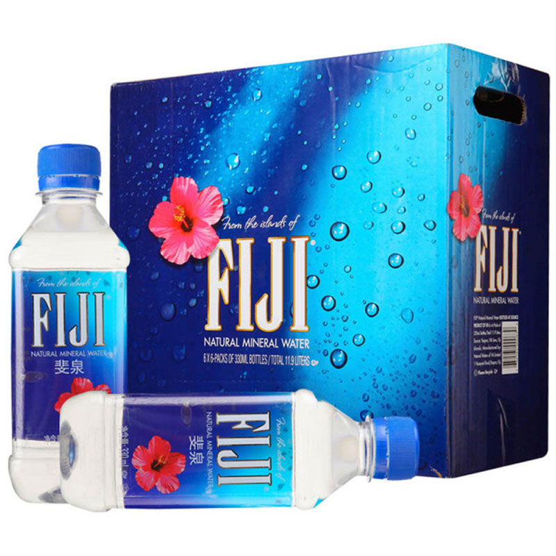 斐泉（Fiji） 斐济水 天然矿泉水 330ML*36瓶 斐济进口