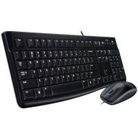 宁美国度 罗技MK120 台式电脑办公有线键盘鼠标游戏键鼠套装外设