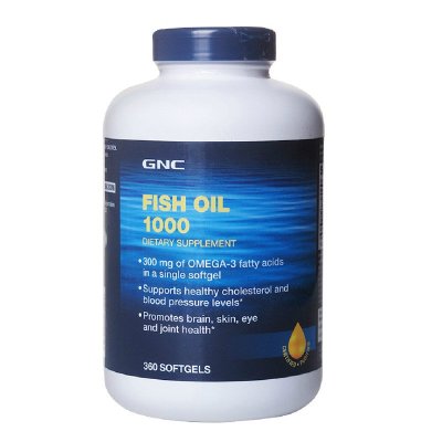 美国GNC健安喜深海鱼油含DHA 调节血压血脂360粒
