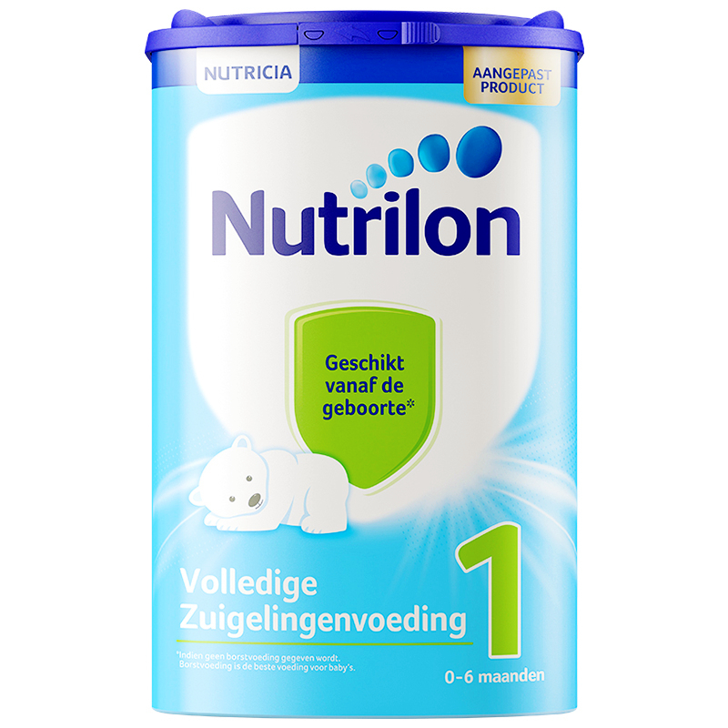 6罐装免邮包税荷兰直邮 Nutrilon 荷兰牛栏诺优能婴幼儿配方奶粉1段800g 适合0-6个月 原装进口