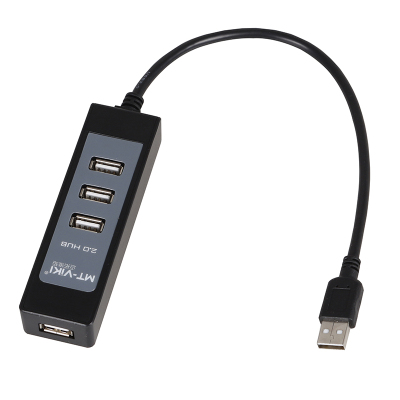 迈拓维矩MT-214 usb2.0分线器4口电脑笔记本usb集线器hub多接口高速