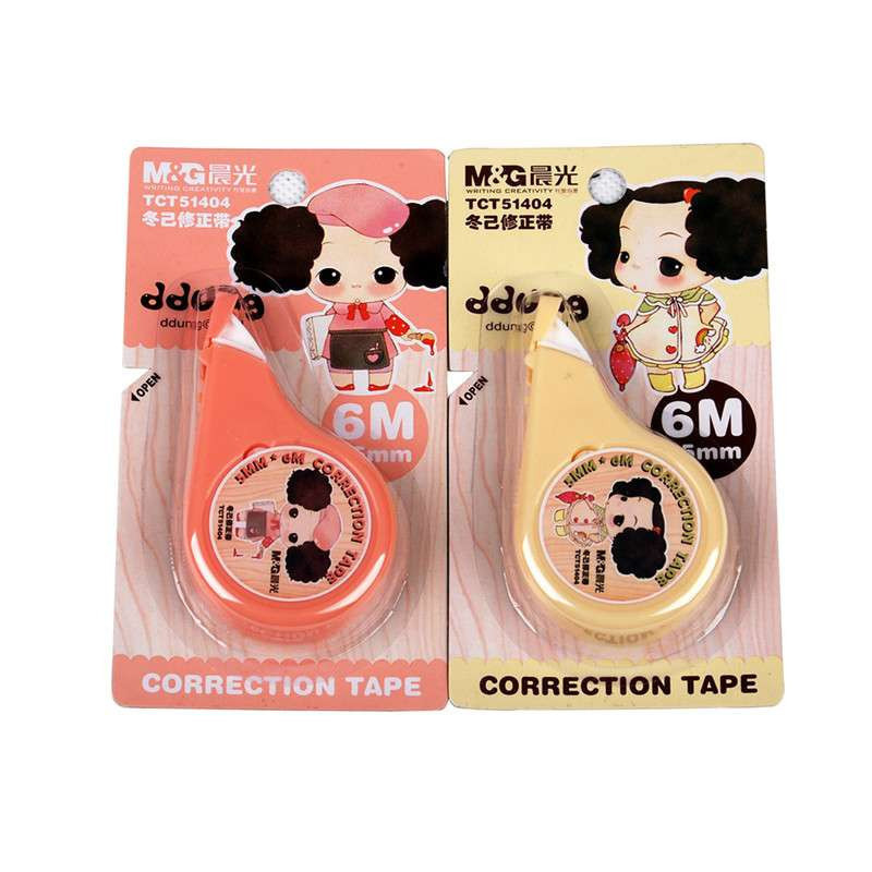 晨光 6m冬己系列修正带 TCT51404 12卡装