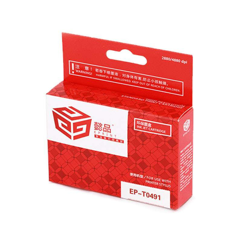 懿品 爱普生 T0491 黑色墨盒 适用于EPSON 210 / 230 / 310 / 350 / 510 / 630