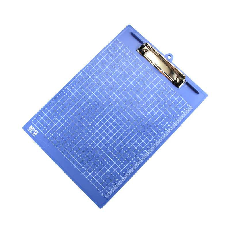 晨光A4记事板竖式塑料ADM94510 蓝色