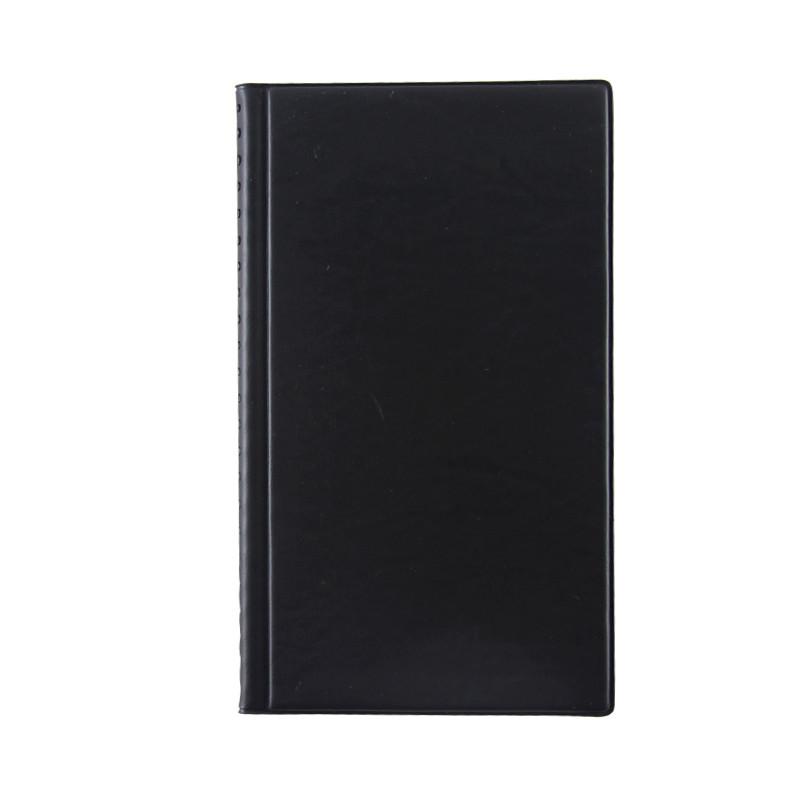 晨光AWT90984名片册大容量商务办公 精致皮纹PU 黑色