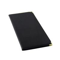 晨光名片册 精致皮纹 软面名片册160名AWT90978 黑色