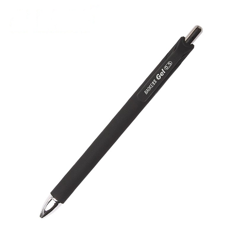宝克按动中性笔 水笔 商务签字笔 0.5mm 办公用品12支水性笔 PC1902