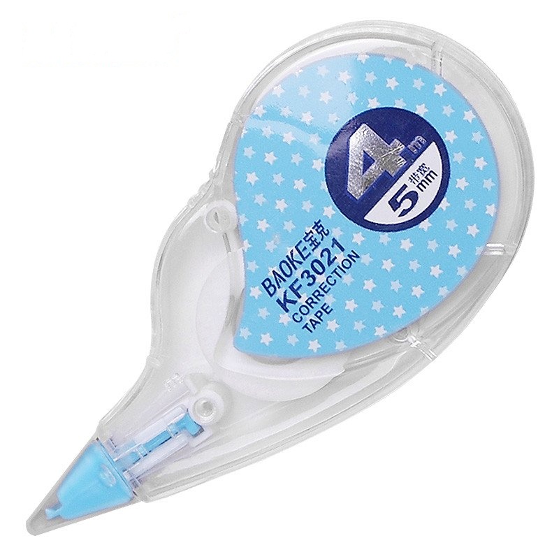 宝克 KF3021 修正带 办公用品 学生用品 外观随机 长4m 宽5mm