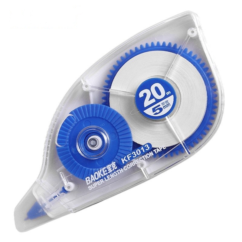 宝克 KF3013大容量修正带 办公用品 学生用品 外观随机 长20m 宽5mm