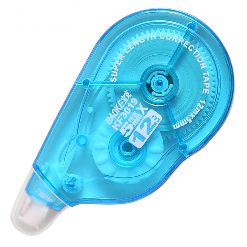 宝克 KF3019 修正带 办公用品 学生用品 外观随机 长12m 宽5mm