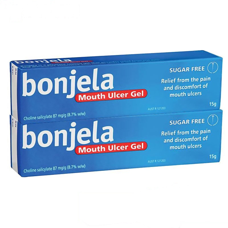 口腔溃疡凝胶[2支×15克] Bonjela保治灵 口腔护理 进口原装[海外购 澳洲直邮]