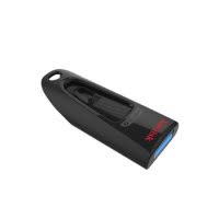 闪迪(SanDisk)16GB USB3.0 U盘 CZ48至尊高速 黑色 读速130MB/s 经典USB3.0 U盘