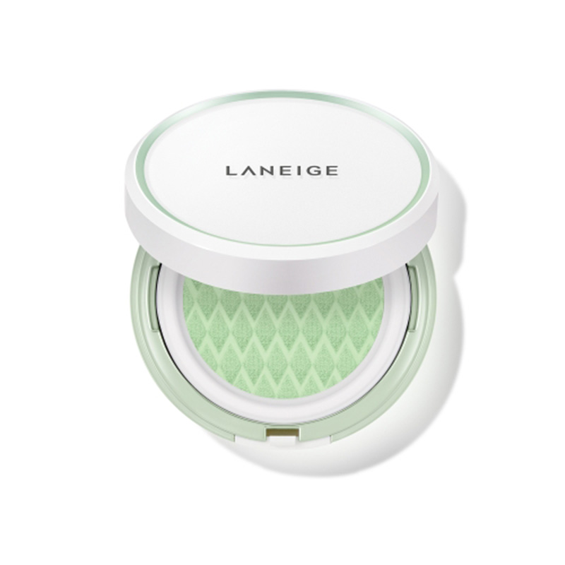 Laneige 兰芝雪纱美白气垫隔离霜 SPF22/PA++ 送替换装 60# 绿色 15g*2