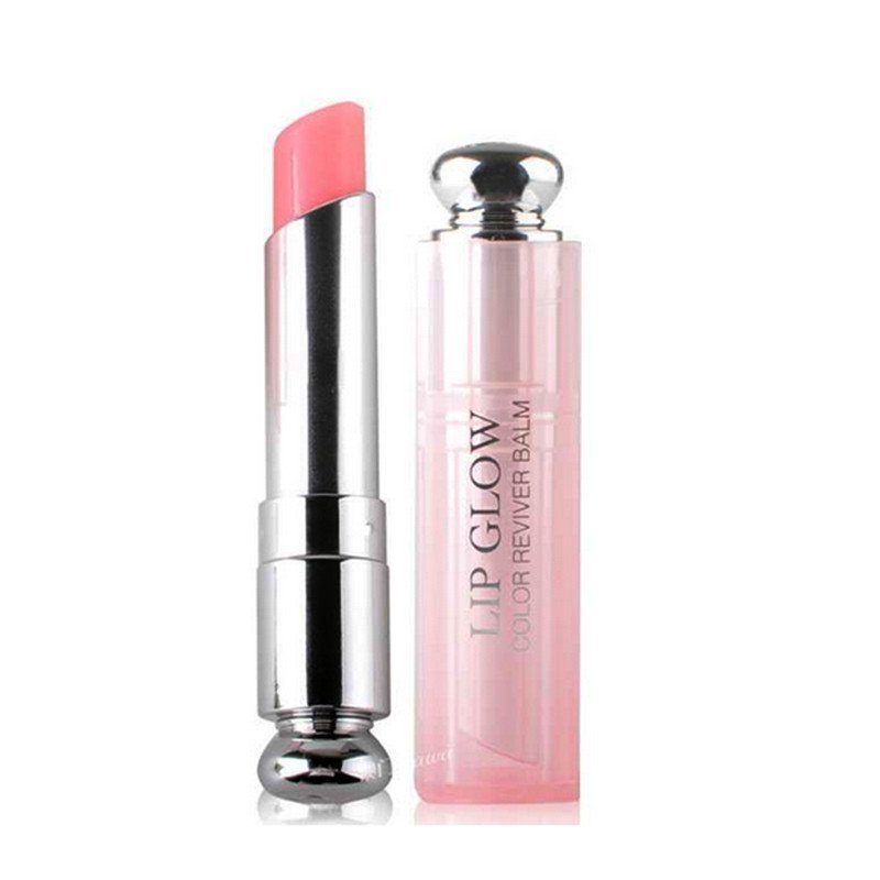 迪奥粉漾魅惑润唇膏诱惑变色防水口红 粉色3.5g