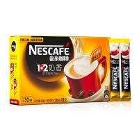 [买2送杯勺]Nestle雀巢咖啡1+2奶香450g(30条x15g)条装 速溶咖啡粉盒装 3合1咖啡冲饮