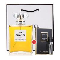 CHANEL香奈儿 5号香水 50ML 五号女士 N°5 香味持久 EDP官方授权/进口 情人节/生日礼物