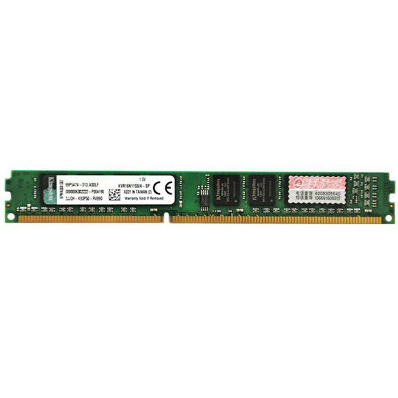 金士顿(Kingston)DDR3 1600 4GB 台式机内存条 pc3-12800
