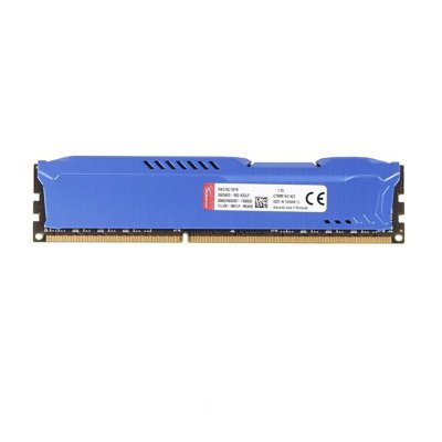 金士顿(Kingston)骇客神条 Fury系列 雷电 DDR3 1866 8G台式机内存条(HX318C10F/8)蓝色 兼容1600
