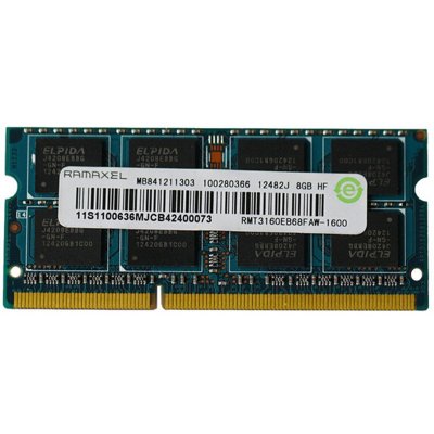 联想 hp 记忆科技(Ramaxel )8G DDR3L 1600笔记本内存PC3L-12800S