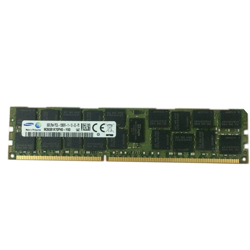 三星( Samsung)原厂8G DDR3L 2R*4 1600 ECC REG服务器内存PC3L-12800R低压