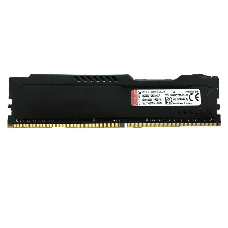 金士顿(Kingston)骇客神条 Fury系列 DDR4 2400 16G 台式机内存条 兼容2133