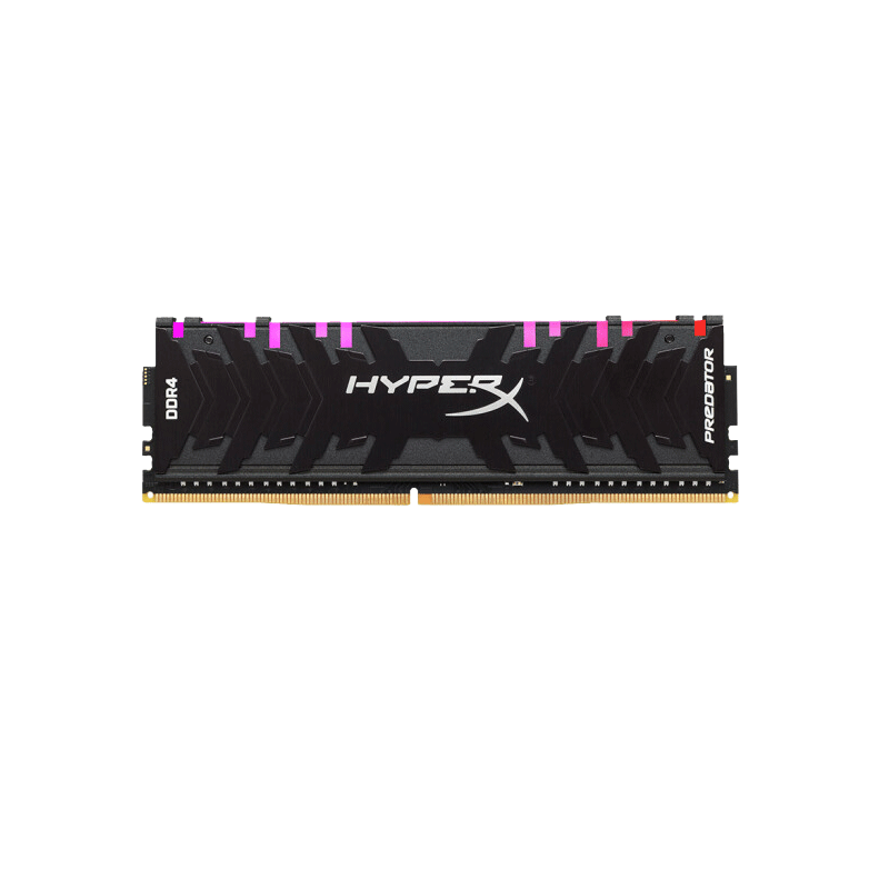 金士顿(Kingston)骇客神条 Predator系列8G DDR4 4000 台式机电脑内存 RGB灯条