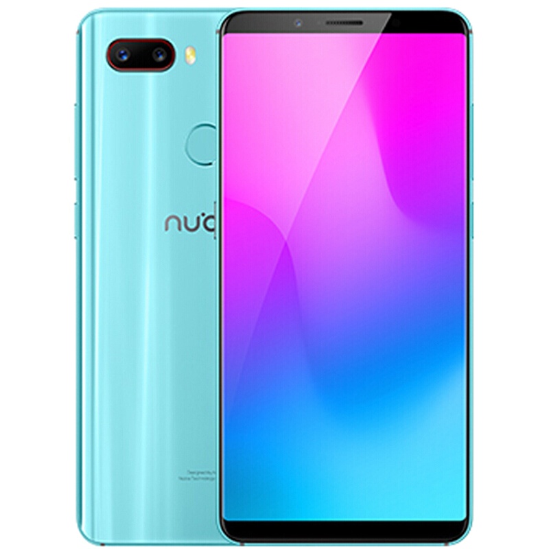 努比亚(nubia) Z18mini 全面屏手机 全网通 6GB+64GB 青瓷蓝 移动联通电信4G手机 双卡双待