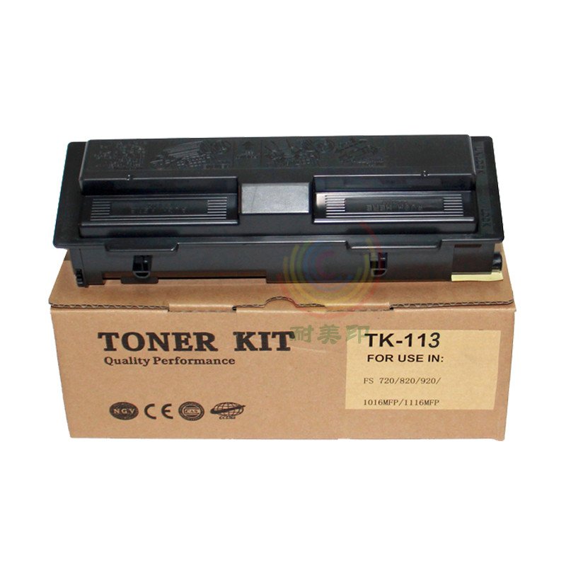 耐美印适用京瓷TK-113墨粉盒 Kyocera FS-720 1016MFP 1116MFP 820 920复印机碳粉