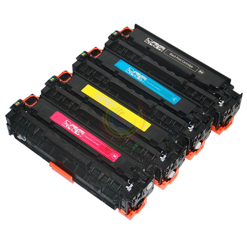 耐美印 HP304A 易加粉彩色硒鼓一套 惠普 CP2025 CM2320N打印机 HP CC530A
