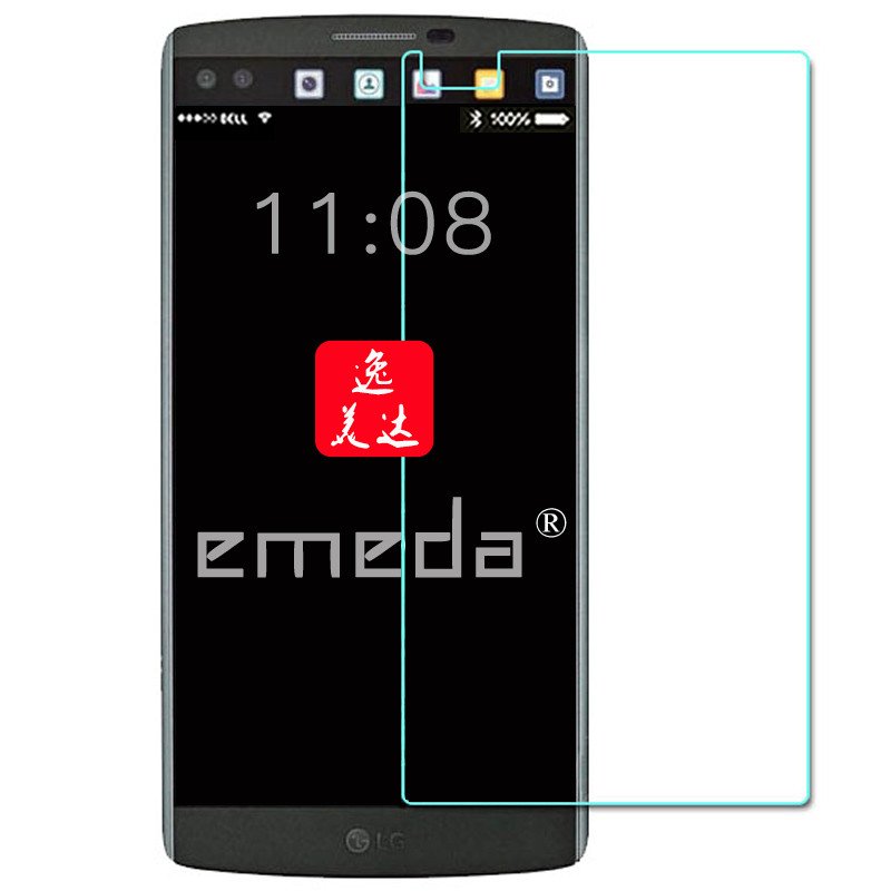逸美达 LG V10钢化膜 LGV10高清全屏膜 V10手机保护膜 抗蓝光 防爆屏幕