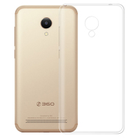 逸美达 360手机F5手机壳酷派奇酷360f4硅胶保护软套透明防摔硅胶套