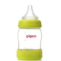 AA80贝亲自然实感宽口径PP奶瓶160ml