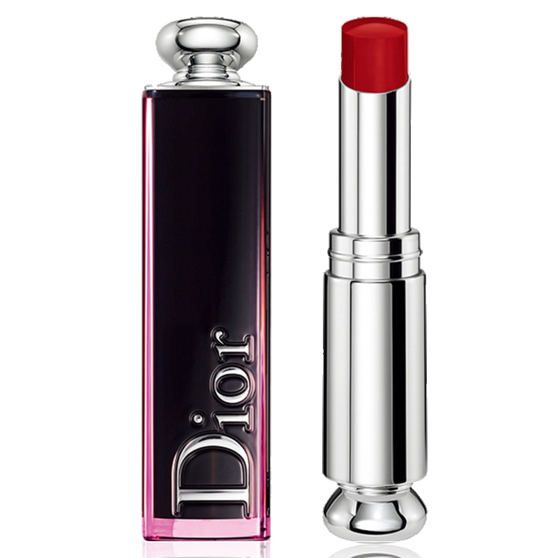 迪奥(Dior)瘾诱超模漆光唇釉3.2g #857 Hollywood Red好莱坞红 减淡唇纹 显色 红色系
