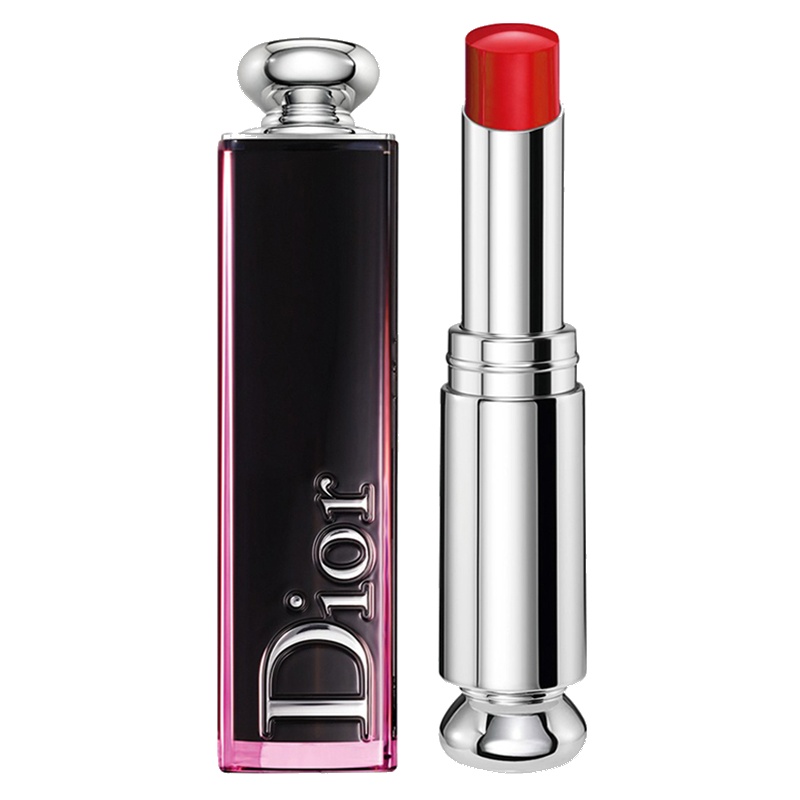 迪奥(Dior)瘾诱超模漆光唇釉3.2g #757 American Girl 减淡唇纹 显色 红色系