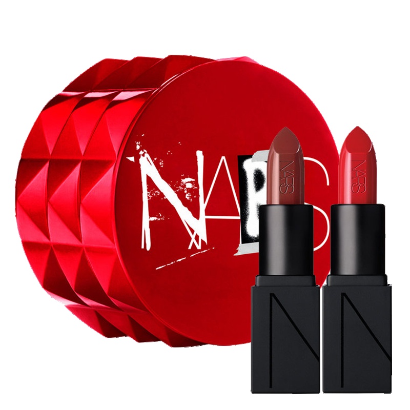 纳斯(NARS)红色迷你唇彩组2.3gx2 哑光红色系 显色 限量 唇膏