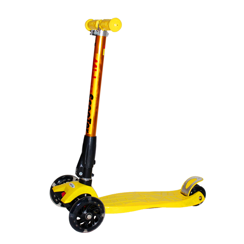 米逗Mi Dou 儿童滑板车彩色杆可升降可折叠闪光轮-F