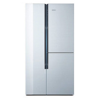 SIEMENS/西门子 KA96FS70TI 569升 钢化玻璃 多门冰箱 变频冰箱 零度无霜保鲜多门对开门冰箱风直冷