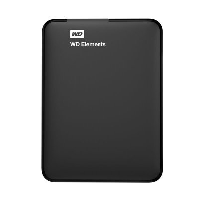 西部数据(WD)Elements 新元素系列 2.5英寸 USB3.0 移动硬盘 2TB（WDBU6Y0020BBK）