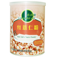 点点绿红薏仁粉罐装400g 中国台湾进口 一鼎美食
