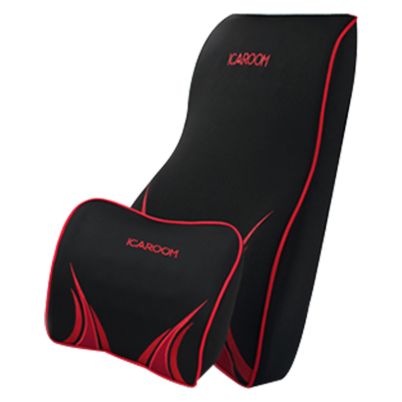 爱车屋记忆棉汽车头枕护颈枕头靠 车用护腰靠背垫靠枕腰枕腰托办公室座椅腰靠