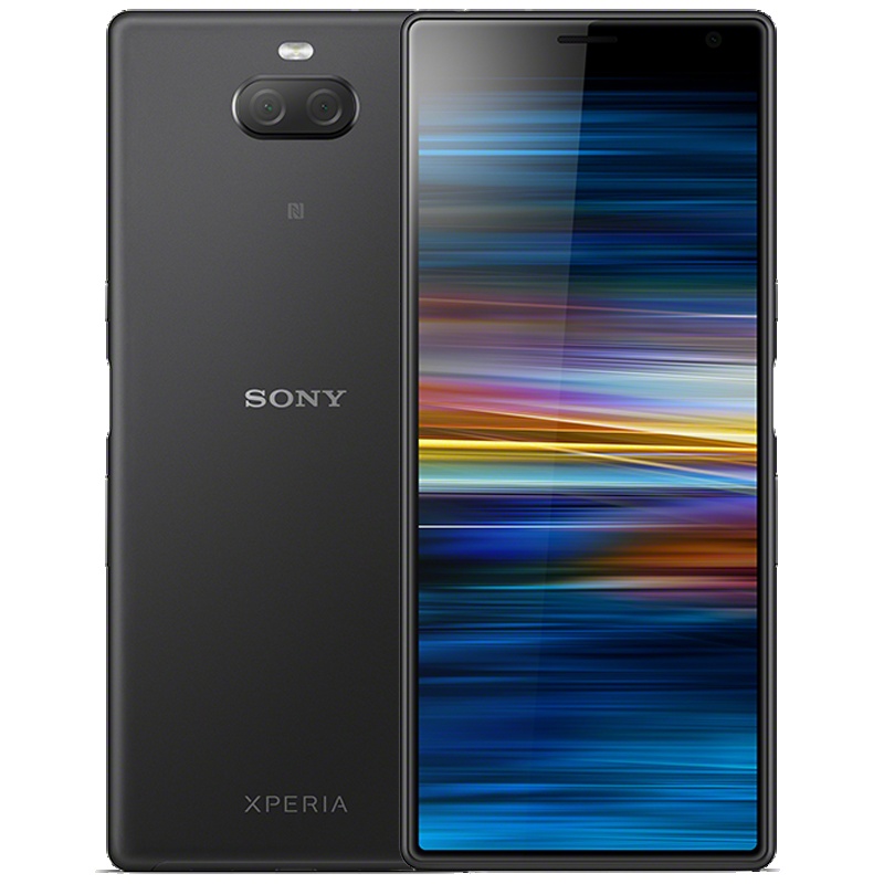 Sony/索尼手机Xperia 10 Plus 6GB+64GB 幻影黑 移动联通4G全高清21:9宽屏显示屏4K视频摄录 12MP+8MP摄像头 A1侧屏感应手机
