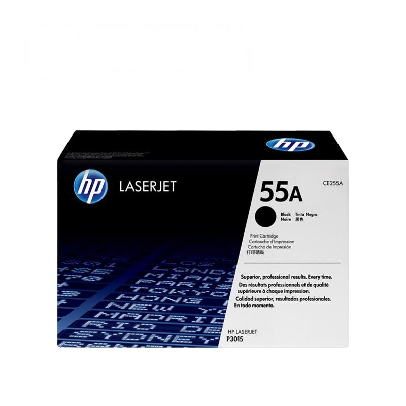 HP/惠普 CE255A 黑色硒鼓 hp 55A 适用3015dn 3015d3015 3015x