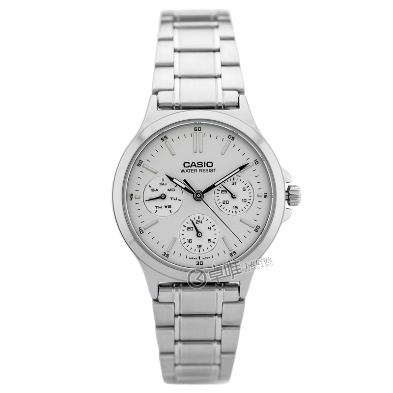 卡西欧手表 CASIO石英女表防水时尚女士手表 LTP-V300D-1A