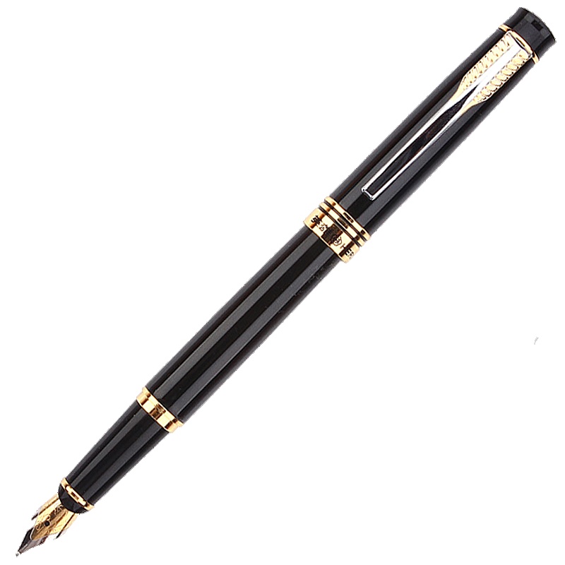 英雄(HERO) 钢笔 755铱金墨水硬笔书法练字笔