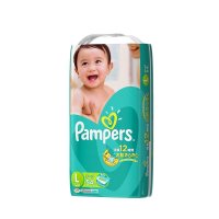 日本进口帮宝适(Pampers) 纸尿裤L54片超薄夏干爽透气尿不湿