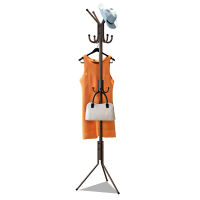 亚思特衣帽架 加粗32MM管落地挂衣架衣服架 卧室金属创意衣架