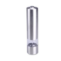 莱珍斯创意电动平头不锈钢研磨器胡椒磨粉器实用厨房用品