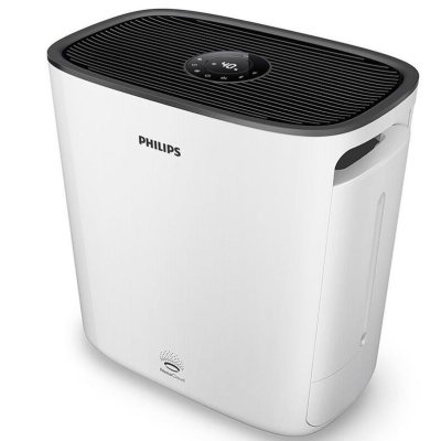 飞利浦(Philips) 空气加湿器 净化器家用办公室卧室智能无雾加湿净化一体机 云白色HU5930/00 净化型