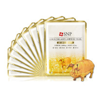 韩国SNP黄金胶原蛋白精华面膜亮肤去黄10片装