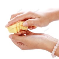 日本 儿童洗手刷 手部按摩刷 指甲清洗刷 清洁刷 手指缝隙刷（黄色）